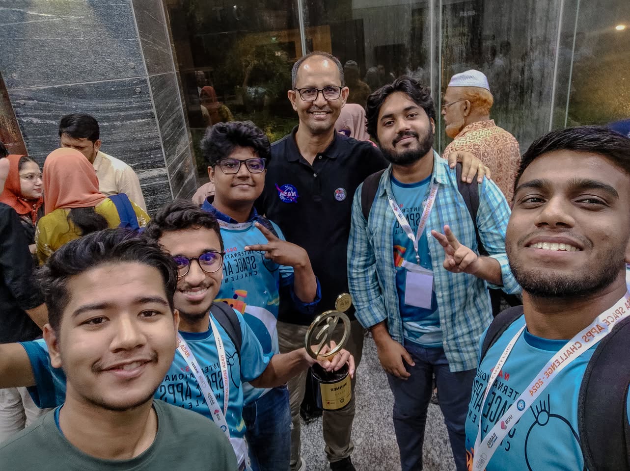 NASA Space Apps 2024 - Team photo